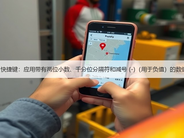 Excel 快捷键：应用带有两位小数、千分位分隔符和减号 (-)（用于负值）的数值格式(图2)