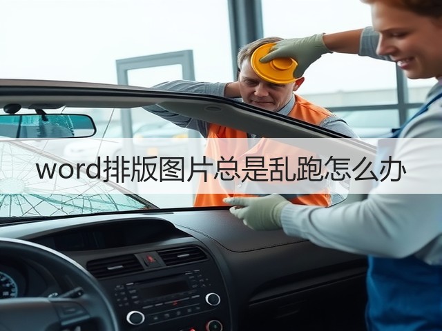 word排版图片总是乱跑怎么办(图1)