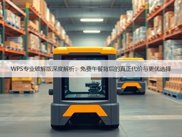 WPS专业破解版深度解析:免费午餐背后的真正代价与更优选择(图1) WPS专业破解版深度解析:免费午餐背后的真正代价与更优选择(图1)