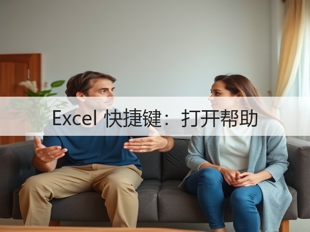 Excel 快捷键:打开帮助(图1) Excel 快捷键:打开帮助(图1)