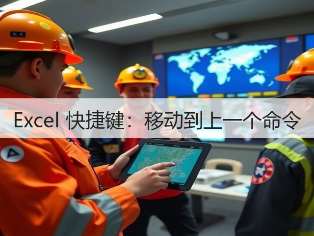 Excel 快捷键:移动到上一个命令(图1) Excel 快捷键:移动到上一个命令(图1)
