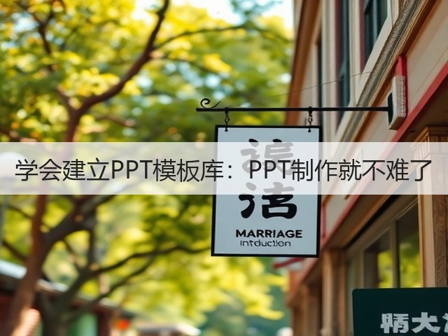 学会建立PPT模板库：PPT制作就不难了(图2)