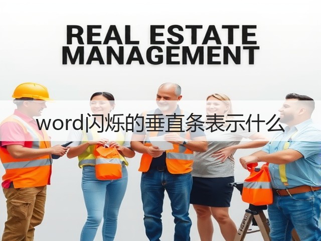 word闪烁的垂直条表示什么(图2) word闪烁的垂直条表示什么(图2)