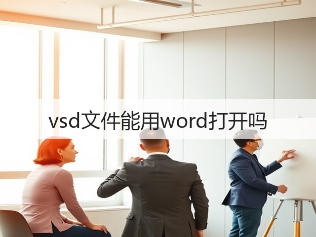 vsd文件能用word打开吗(图1) vsd文件能用word打开吗(图1)