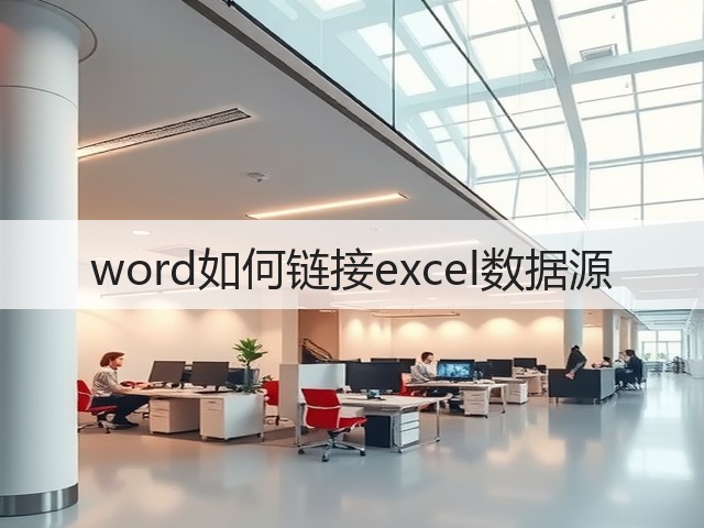 word如何链接excel数据源(图1) word如何链接excel数据源(图1)