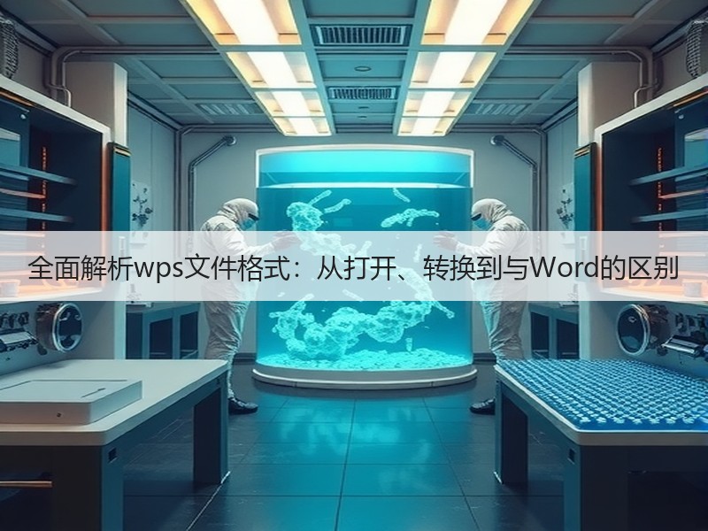 全面解析wps文件格式：从打开、转换到与Word的区别 - 诺云壹观办公网