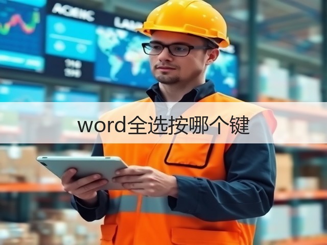 word全选按哪个键(图1)