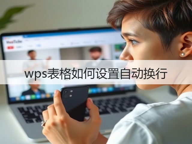 wps表格如何设置自动换行(图2)