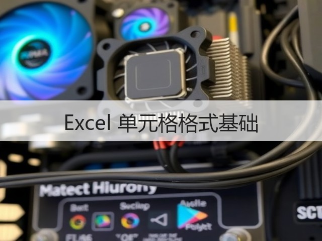 Excel 单元格格式基础(图3) Excel 单元格格式基础(图3)