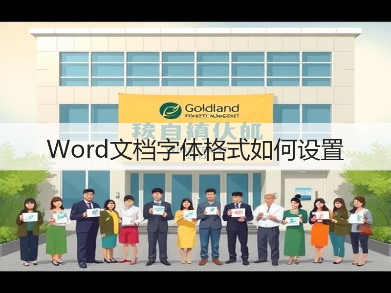 Word文档字体格式如何设置 - 诺云壹观办公网