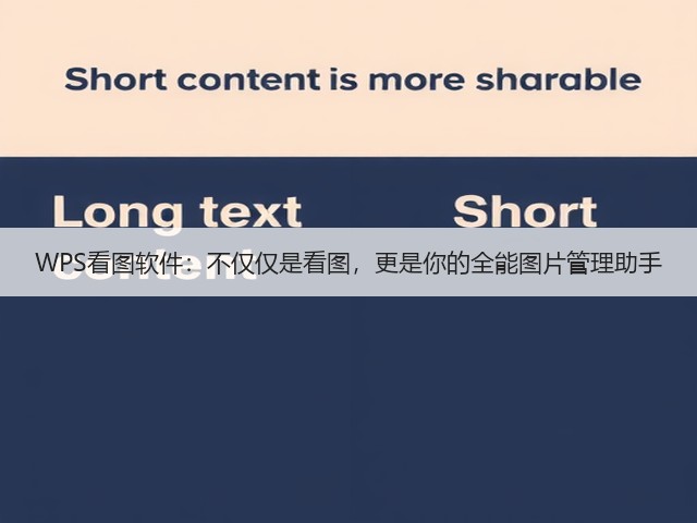 WPS看图软件:不仅仅是看图,更是你的全能图片管理助手(图2) WPS看图软件:不仅仅是看图,更是你的全能图片管理助手(图2)