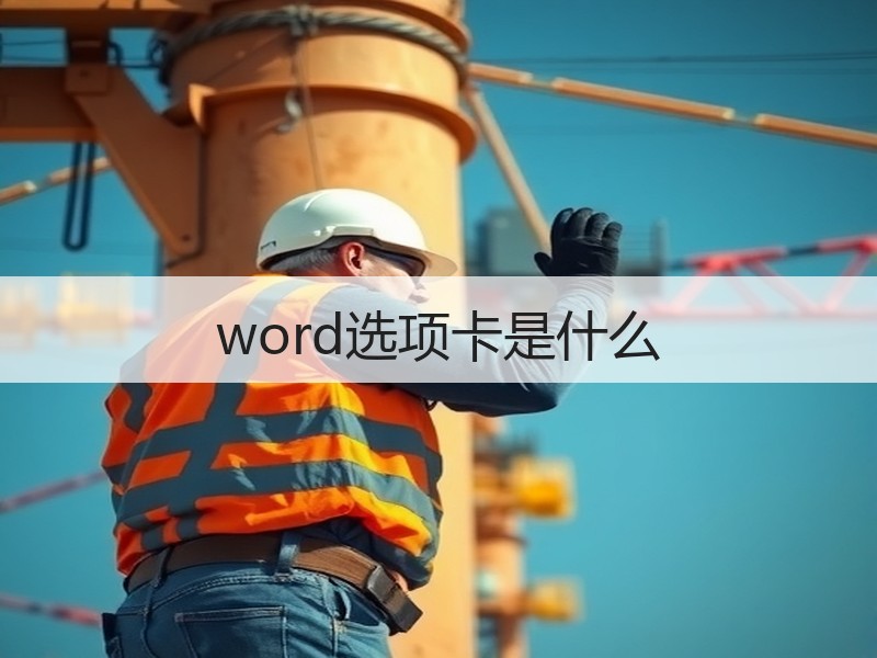 word选项卡是什么 - 诺云壹观办公网