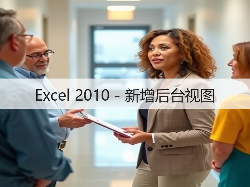 Excel 2010 - 新增后台视图 - 诺云壹观办公网
