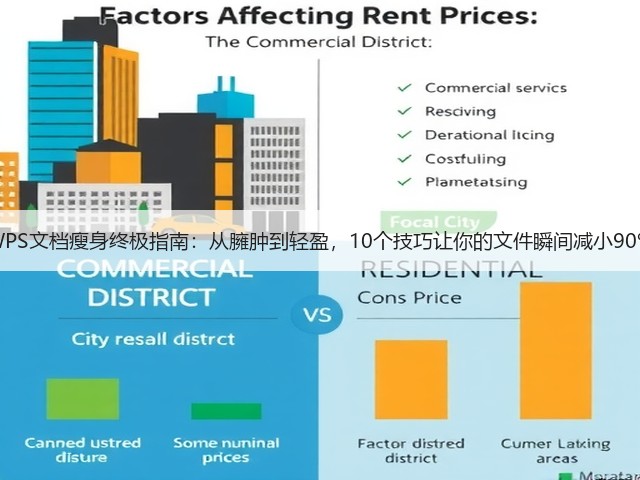 WPS文档瘦身终极指南:从臃肿到轻盈,10个技巧让你的文件瞬间减小90%(图1) WPS文档瘦身终极指南:从臃肿到轻盈,10个技巧让你的文件瞬间减小90%(图1)