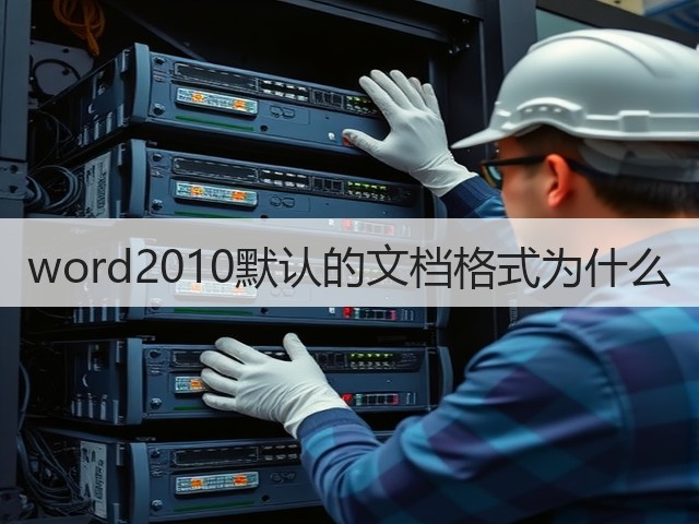word2010默认的文档格式为什么(图2)