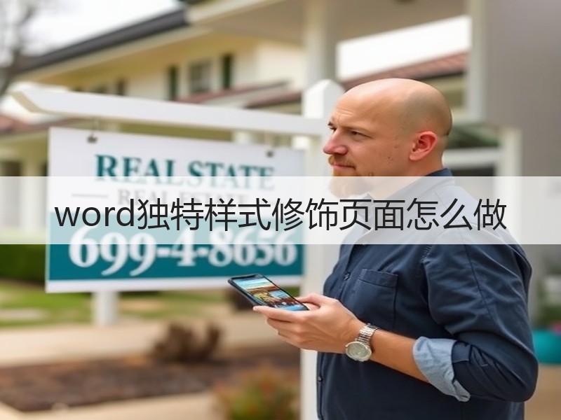 word独特样式修饰页面怎么做 - 诺云壹观办公网