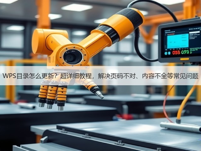 WPS目录怎么更新?超详细教程,解决页码不对、内容不全等常见问题(图3) WPS目录怎么更新?超详细教程,解决页码不对、内容不全等常见问题(图3)