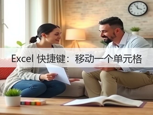 Excel 快捷键：移动一个单元格(图2)
