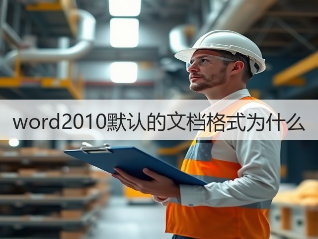 word2010默认的文档格式为什么(图2)