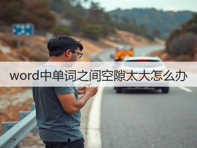 word中单词之间空隙太大怎么办(图3) word中单词之间空隙太大怎么办(图3)