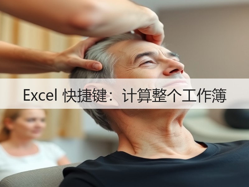 Excel 快捷键：计算整个工作簿 - 诺云壹观办公网