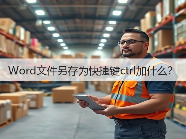 Word文件另存为快捷键ctrl加什么?(图1) Word文件另存为快捷键ctrl加什么?(图1)