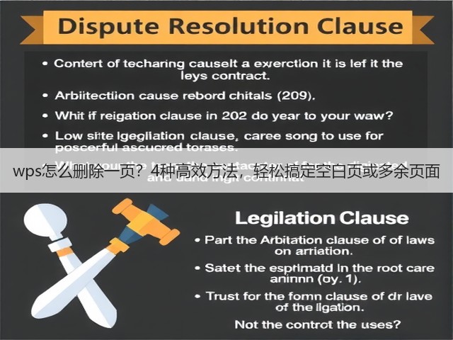 wps怎么删除一页?4种高效方法,轻松搞定空白页或多余页面(图2) wps怎么删除一页?4种高效方法,轻松搞定空白页或多余页面(图2)