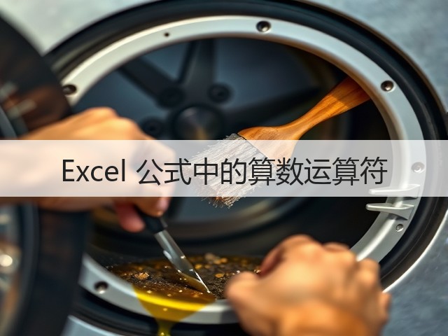 Excel 公式中的算数运算符(图1)