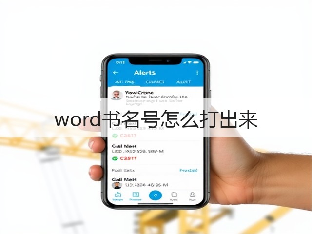 word书名号怎么打出来(图1)