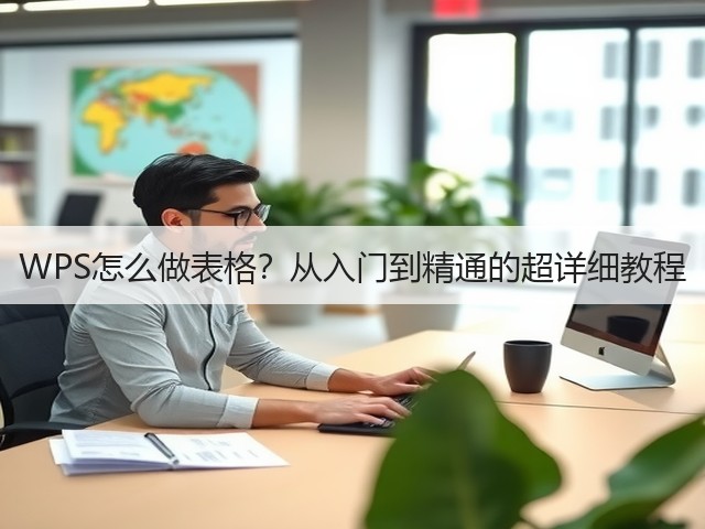 WPS怎么做表格?从入门到精通的超详细教程(图3) WPS怎么做表格?从入门到精通的超详细教程(图3)