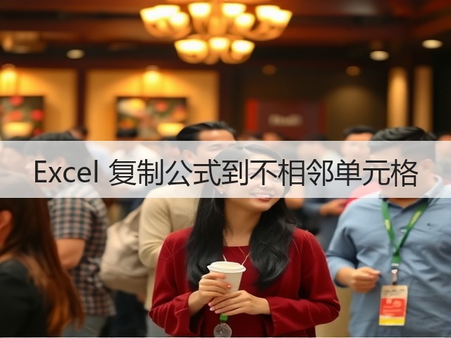 Excel 复制公式到不相邻单元格(图2) Excel 复制公式到不相邻单元格(图2)