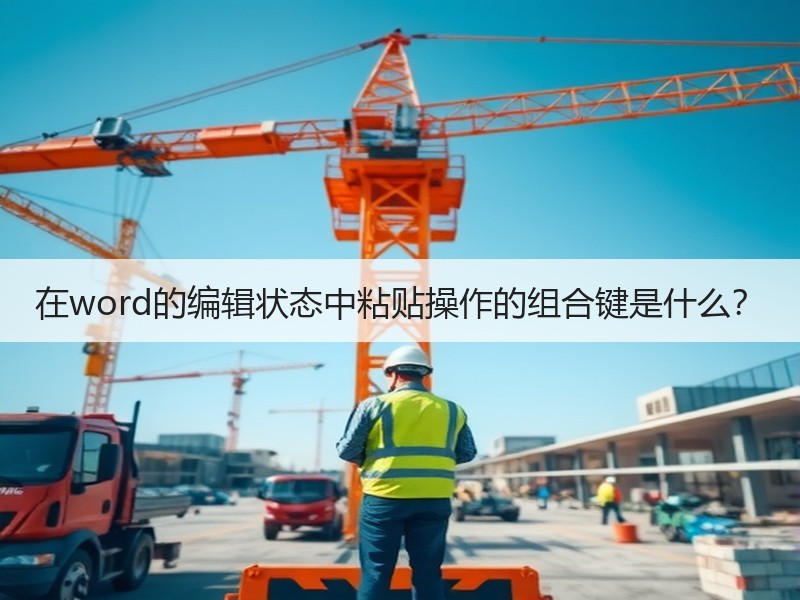 在word的编辑状态中粘贴操作的组合键是什么？ - 诺云壹观办公网