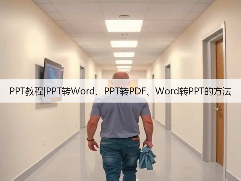PPT教程|PPT转Word、PPT转PDF、Word转PPT的方法 - 诺云壹观办公网
