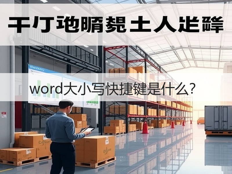 word大小写快捷键是什么？ - 诺云壹观办公网