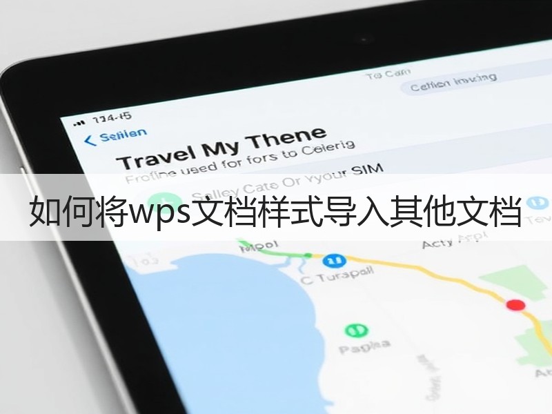 如何将wps文档样式导入其他文档 - 诺云壹观办公网