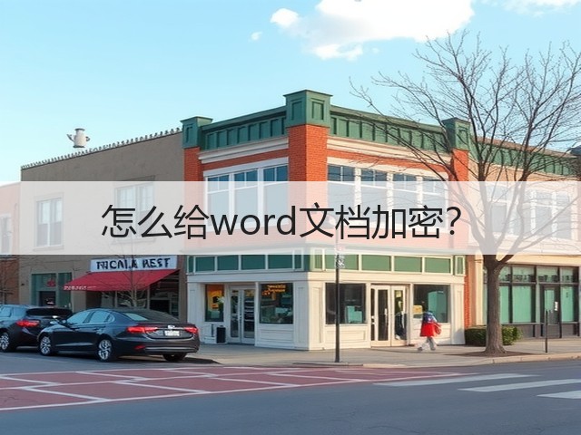 怎么给word文档加密?(图2) 怎么给word文档加密?(图2)