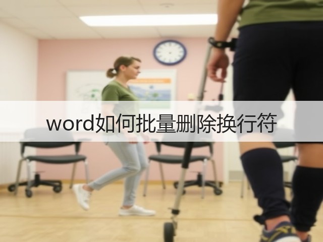 word如何批量删除换行符(图3)