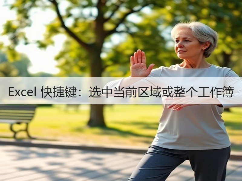 Excel 快捷键：选中当前区域或整个工作簿 - 诺云壹观办公网