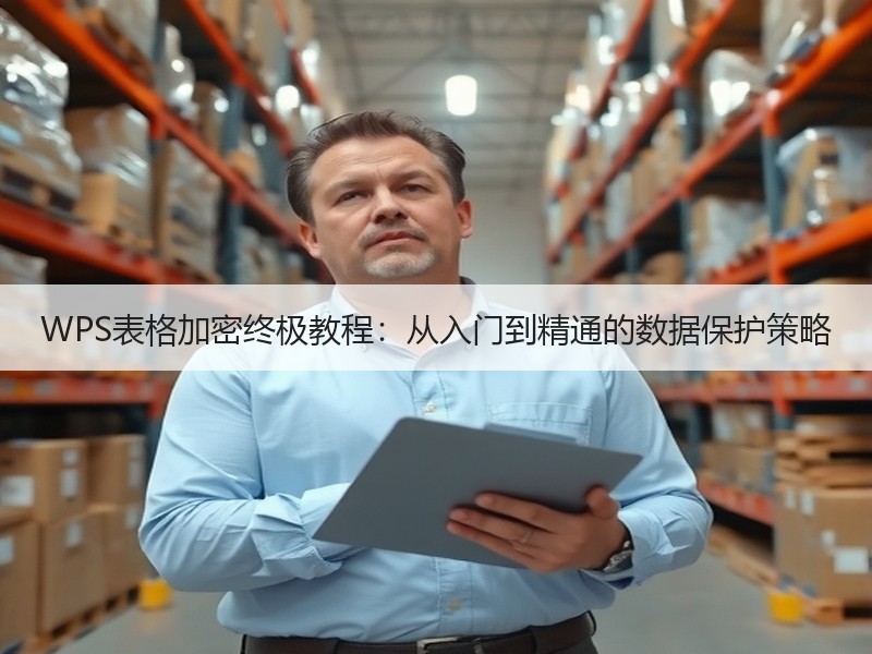 WPS表格加密终极教程：从入门到精通的数
