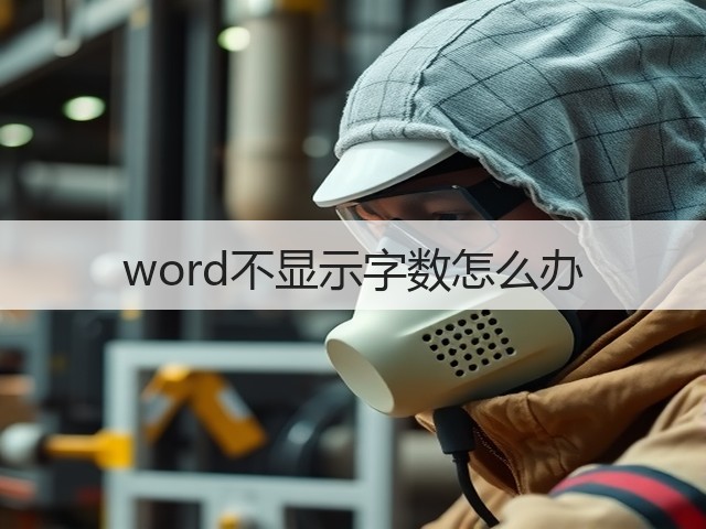word不显示字数怎么办(图3) word不显示字数怎么办(图3)