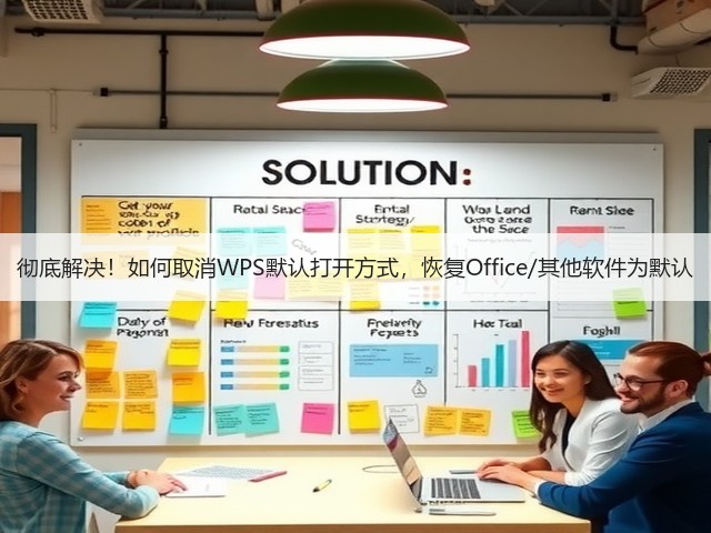 彻底解决！如何取消WPS默认打开方式，恢复Office/其他软件为默认(图3)