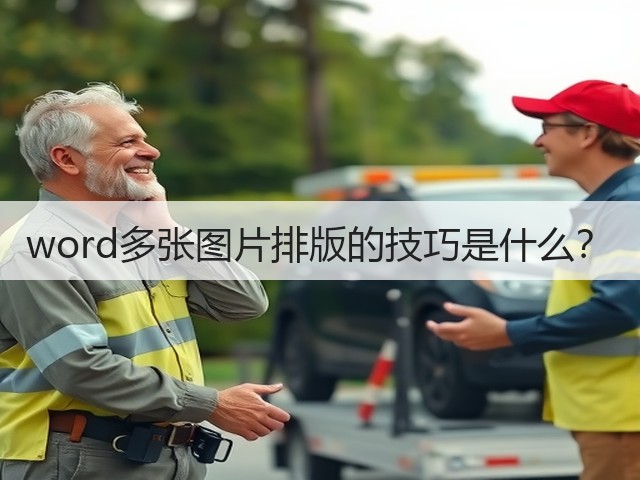 word多张图片排版的技巧是什么?(图1) word多张图片排版的技巧是什么?(图1)