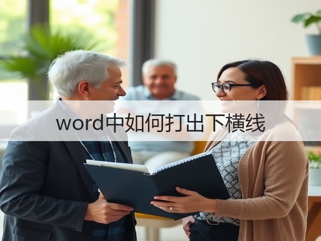 word中如何打出下横线(图3) word中如何打出下横线(图3)
