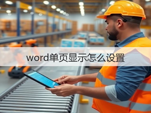 word单页显示怎么设置(图2)