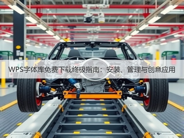 WPS字体库免费下载终极指南：安装、管理与创意应用(图1)