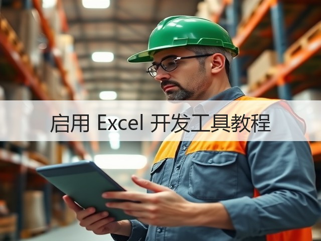 启用 Excel 开发工具教程(图2) 启用 Excel 开发工具教程(图2)