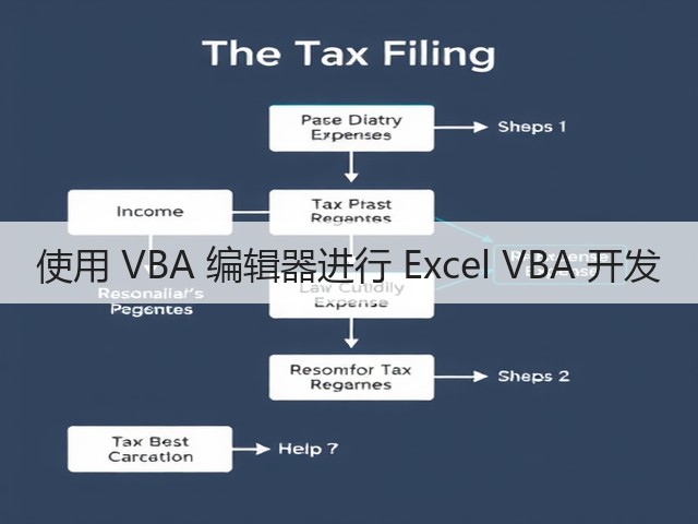 使用 VBA 编辑器进行 Excel VBA 开发(图1) 使用 VBA 编辑器进行 Excel VBA 开发(图1)