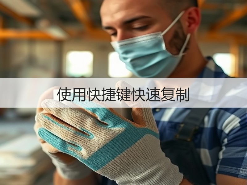 使用快捷键快速复制 - 诺云壹观办公网