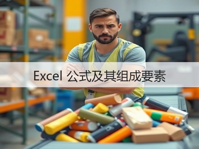 Excel 公式及其组成要素(图3) Excel 公式及其组成要素(图3)