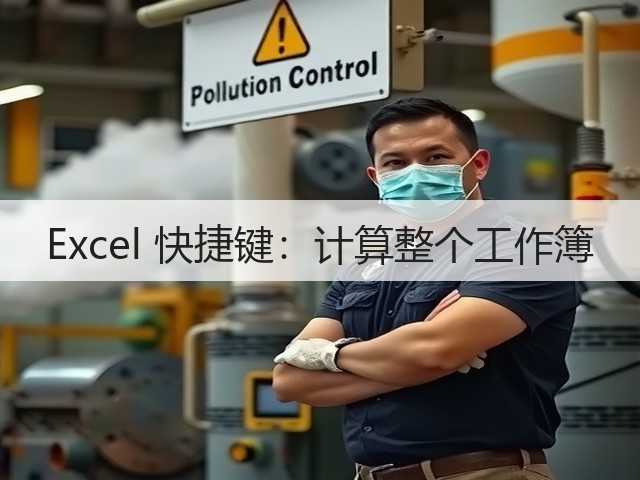 Excel 快捷键:计算整个工作簿(图2) Excel 快捷键:计算整个工作簿(图2)